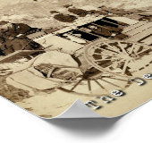 Poster Entraîneur Deadwood 1889 (Coin)