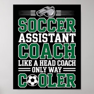 Poster Entraîneur instantané de football comme un entraîn