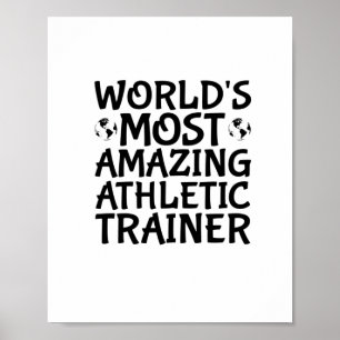 Poster Entraîneur sportif le plus Extraordinaire du monde
