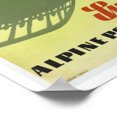 Poster Entraîneurs alpins suisses - Vintage voyage (Coin)