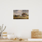 Poster Entraîneurs de courrier sur la route : The Louth-L (Cuisine)