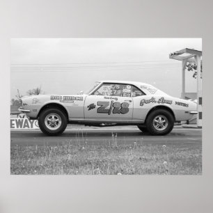 Poster Entrave vintage - entrave de Chevy Camaro Z/28