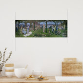 Poster Entre art et nature, 1890 (Cuisine)