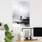 Poster Entre l'adieu et l'aube (Bureau à domicile)