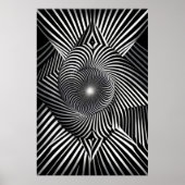 Poster Entre les lignes et les dimensions (Devant)
