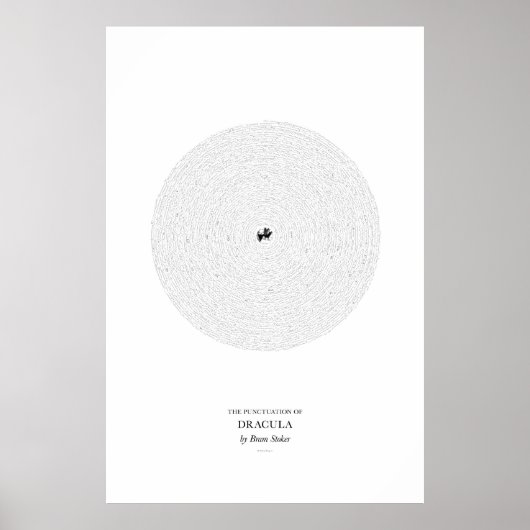 Poster Entre les mots : Dracula (Devant)