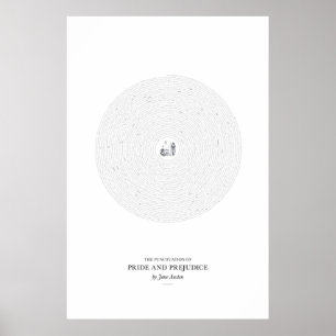 Poster Entre les mots : Fierté et Préjudice