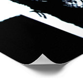 Poster Entre l'impression des lignes (Coin)