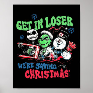 Poster Entre, loser, nous sauvons le Père Noël, c'est Noë