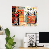 Poster Entre Noël et le nouvel Aco, (Bureau à domicile)