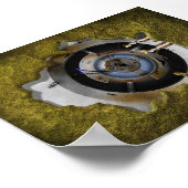 Poster Entre technologie et nature (Coin)