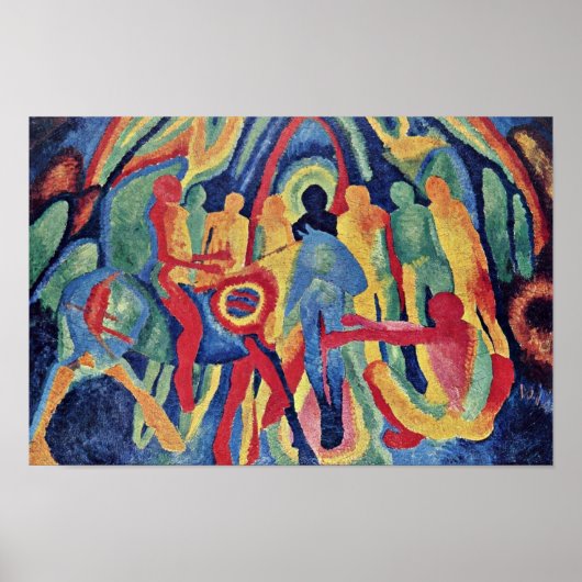 Poster Entrée À Jérusalem Par Morgner Wilhelm (Devant)