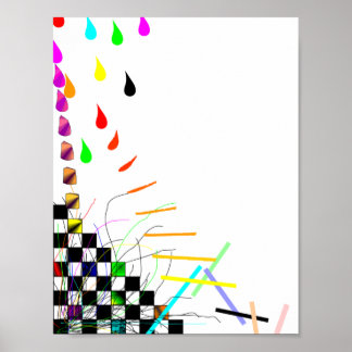 Poster Entrée Au Lieu