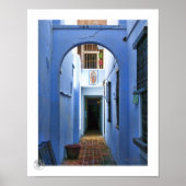 Poster Entrée bleue (Devant)