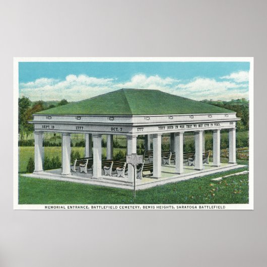 Poster Entrée commémorative au cimetière de Battlefield V (Devant)