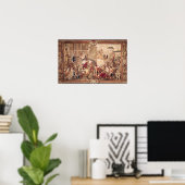 Poster Entrée d'Alexandre III le Grand dans (Bureau à domicile)