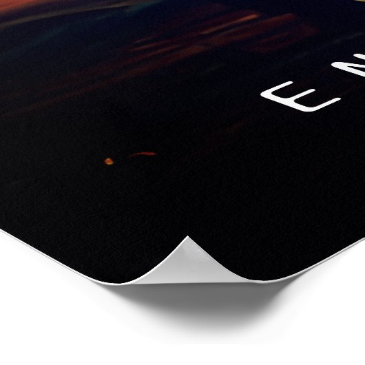 Poster Entrée dans la ville (Coin)