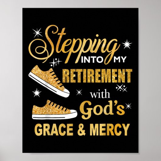 Poster Entrée Dans Ma Retraite Avec Dieu Grâce Et Moi (Devant)