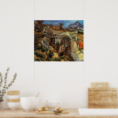 Poster Entrée de la carrière, Saint-Remy par Vincent van (Cuisine)