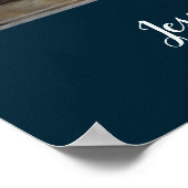 Poster Entrée de la célébration de la vie Photo un (Coin)