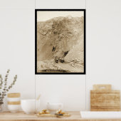 Poster Entrée de la Great Homestake Mine SD 1888 (Cuisine)