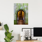 Poster Entrée de la mine de sel souterraine (Bureau à domicile)