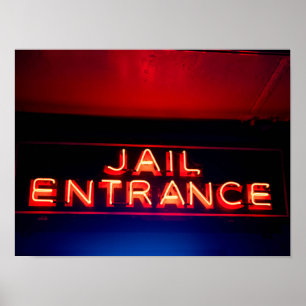Poster Entrée de la prison
