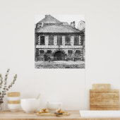 Poster Entrée de la prison "La Petite Force" (Cuisine)