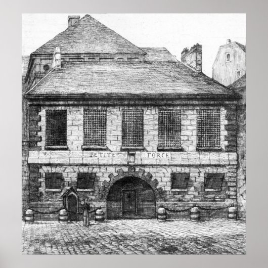 Poster Entrée de la prison "La Petite Force" (Devant)
