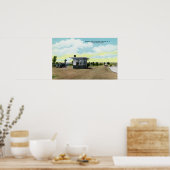 Poster Entrée de la vue de la base aérienne de Sampson (Cuisine)