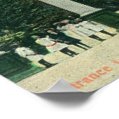 Poster Entrée de la vue du parc Oak (Coin)