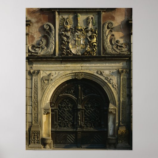 Poster Entrée de l'Hôtel de Ville (Devant)