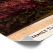 Poster Entrée de l'hôtel French Lick Indiana Springs (Coin)