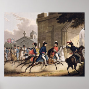 Poster Entrée de Lord Wellington à Salamanque à