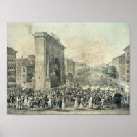 Entrée de Louis XVIII par Porte