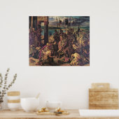 Poster Entrée des Croisés à Constantinople (Cuisine)