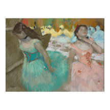 Entrée des danseurs masqués Degas Canvas Imprimer
