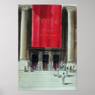 Poster Entrée du Metropolitan Museum New York