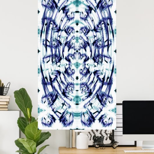 Poster Entrée souple (Bureau à domicile)