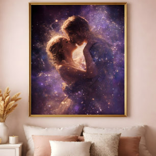 Poster Entrelacés dans les Étoiles