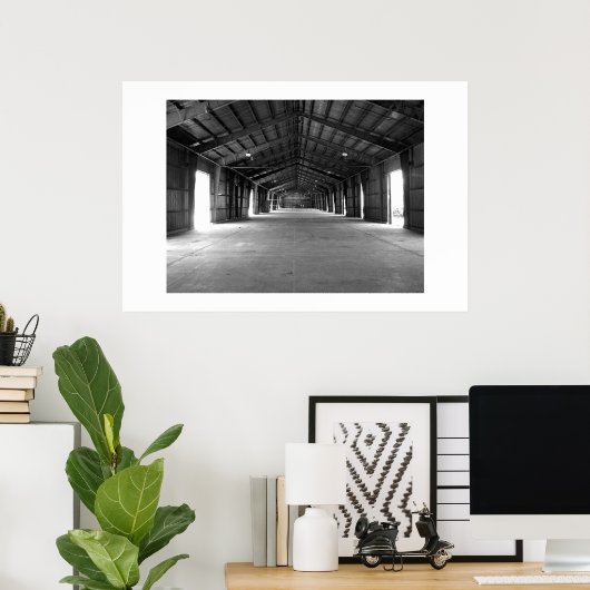 Poster Entrepôt de munitions (Bureau à domicile)