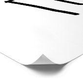 Poster Entreprise d'impression litho (Coin)