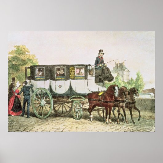 Poster Entreprise Générale des Omnibus', (Devant)