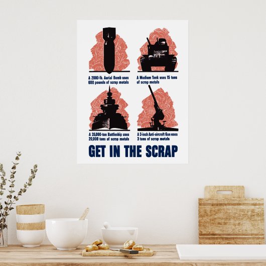 Poster Entrer Dans La Bouchée (Cuisine)