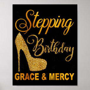 Poster Entrer dans l'anniversaire avec la grâce et la mis