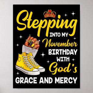 Poster Entrer Dans Ma Reine De Naissance De Novembre Méla