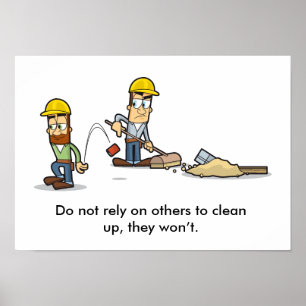 Poster Entretien du site 002