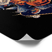 Poster entrewolf en halloweeen (Coin)