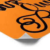 Poster Entrez À Vos Propres Risques Éffrayant Fun Hallowe (Coin)