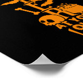 Poster Entrez À Vos Propres Risques Script II Halloween B (Coin)